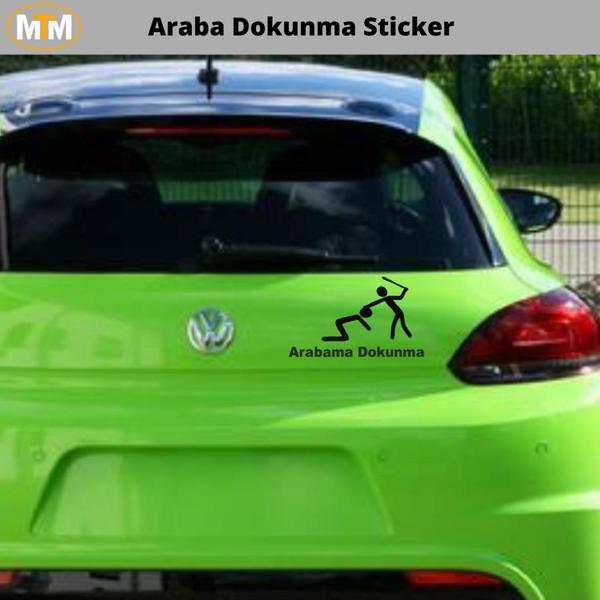 Arabama Dokunma Oto Sticker 15 CM - Image 1