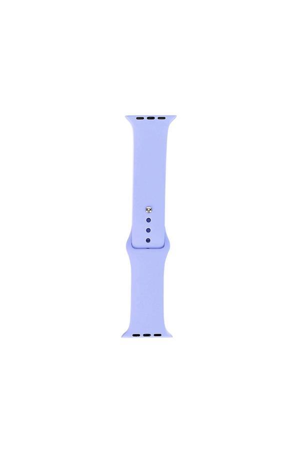 Kılıftech Watch 38Mm Band Serisi Klasik Kordon Silikon Strap Kayış-Lila - Image 1