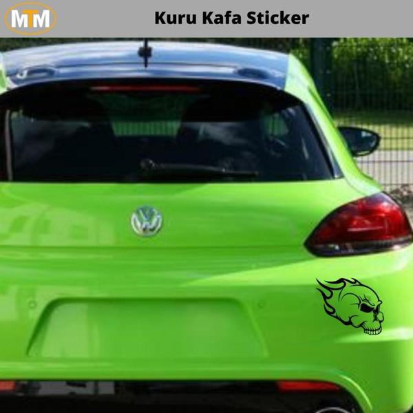 Kuru Kafa Oto Sticker 15 CM - Image 1