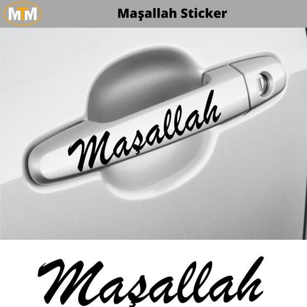 Maşallah Oto Sticker 15 CM - Image 1