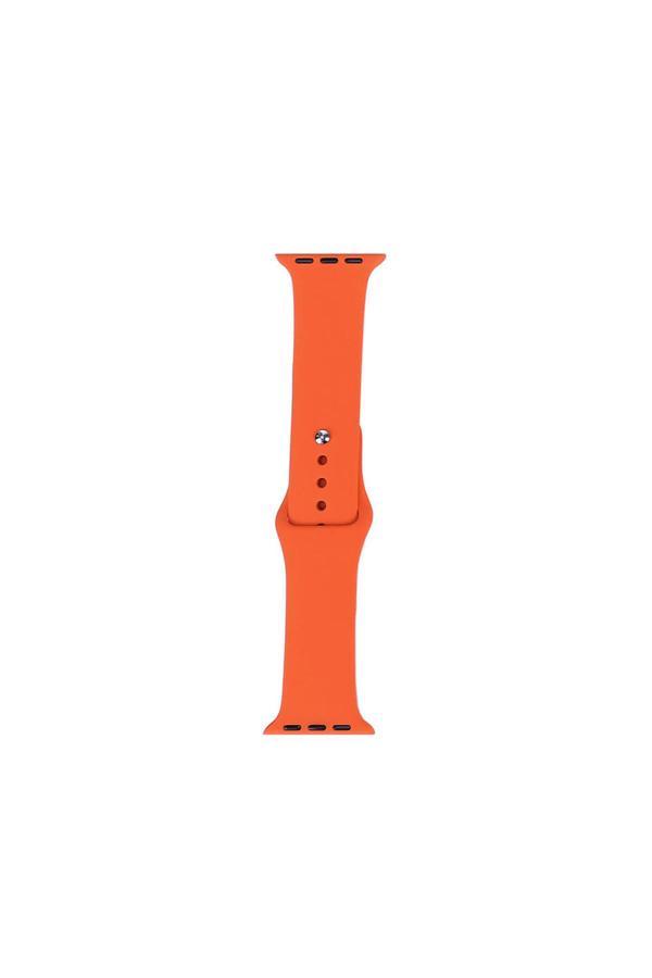Kılıftech Watch 44Mm Band Serisi Klasik Kordon Silikon Strap Kayış-Turuncu - Image 1