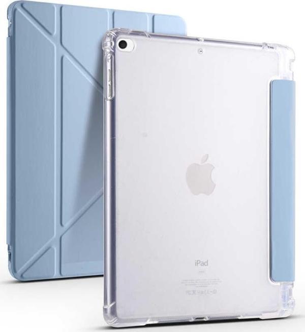 Apple iPad 9.7 2017 2018 (5.6.Nesil) Uyumlu Kalemlikli Premium Standlı Katlanabilir Uyku Modu Özellikli Tablet Kılıfı - Image 1