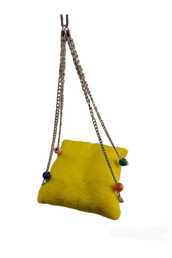 Pet Dmcstore Sarı Zincirli Hamak - Image 1
