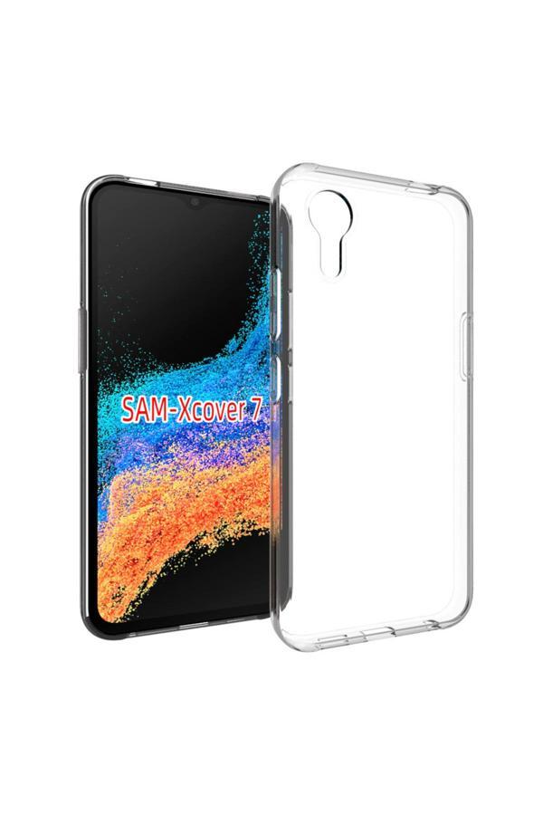 Zore Galaxy Xcover7 Uyumlu Zore Süper Silikon Kapak - Image 1
