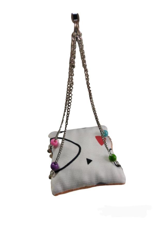 Pet Dmcstore Pembe Zincirli Hamak - Image 1