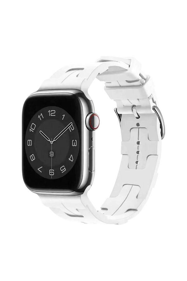 Kılıftech Watch 40Mm Krd-92 Uyumlu Zore Kordon-Beyaz - Image 1