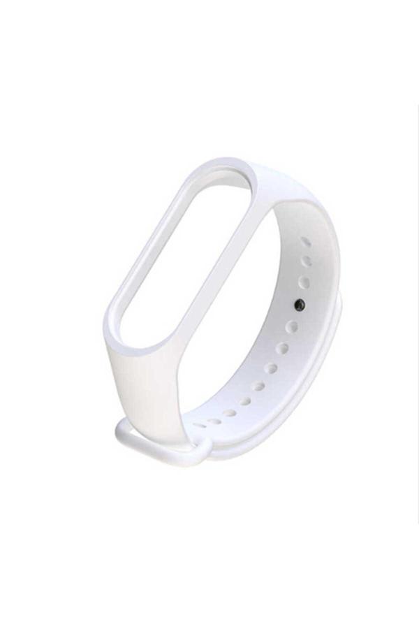 Kılıfda Kılıf Xiaomi Mi Band 4 Uyumlu Zore Kordon-Beyaz - Image 1