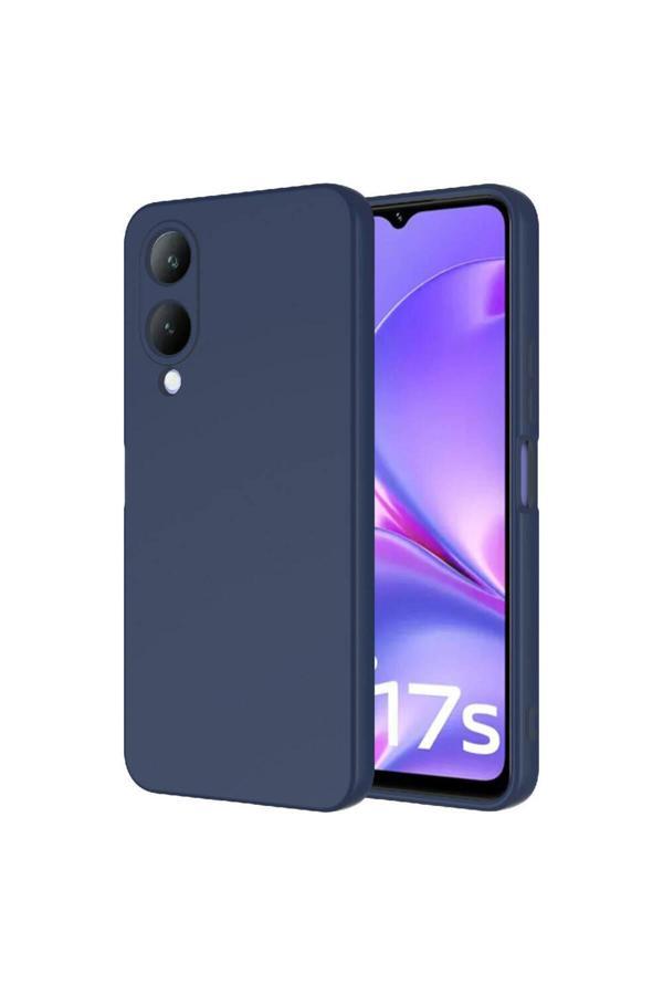 Kılıftech Vivo Y17S Uyumlu Zore  Mara Lansman Kılıf-Lacivert - Image 1