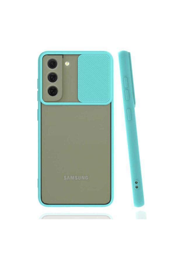 Avid Diva Galaxy S22 Uyumlu Zore Lnsm-İ Kılıf-Turkuaz - Image 1