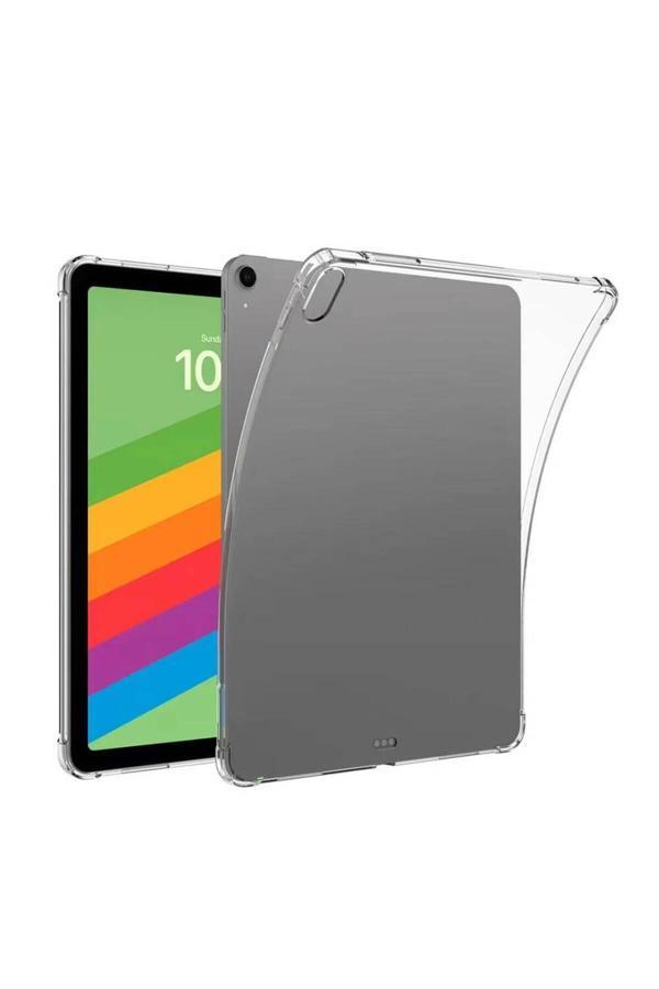 Kılıftech Apple İpad Air 13 2024 Kılıf Uyumlu Zore Tablet Nitro Anti Shock Silikon Kapak-Şeffaf - Image 1