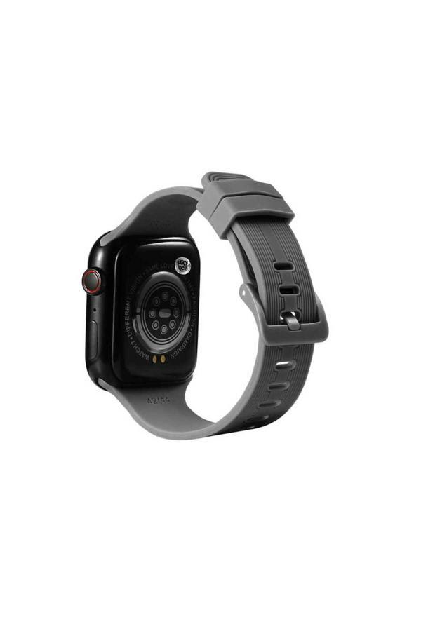 Zore Watch 44Mm Krd-23 Uyumlu Brt Kordon Gri - Image 1