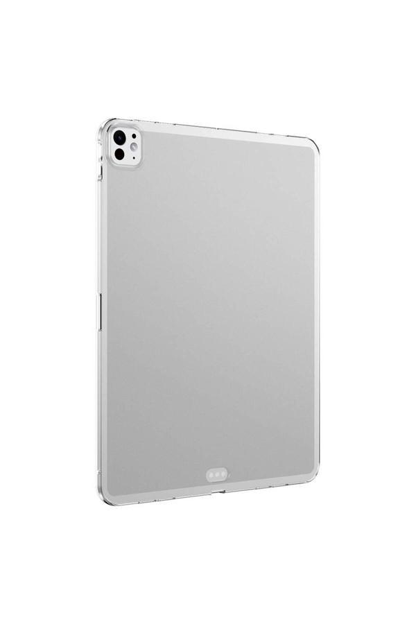 Kılıftech İpad Pro 13 2024 Kılıf Zore Tablet Süper Silikon Kapak - Şeffaf - Image 1