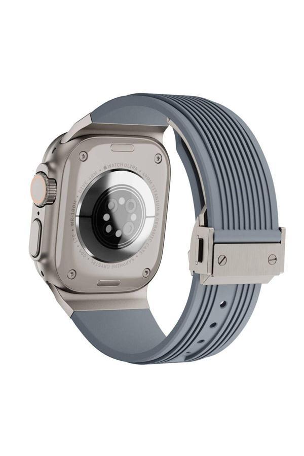 Zore Watch 7 45Mm Rhn Rhn Krd-113 Spor Görünümlü Silikon Kordon-Gri - Image 1