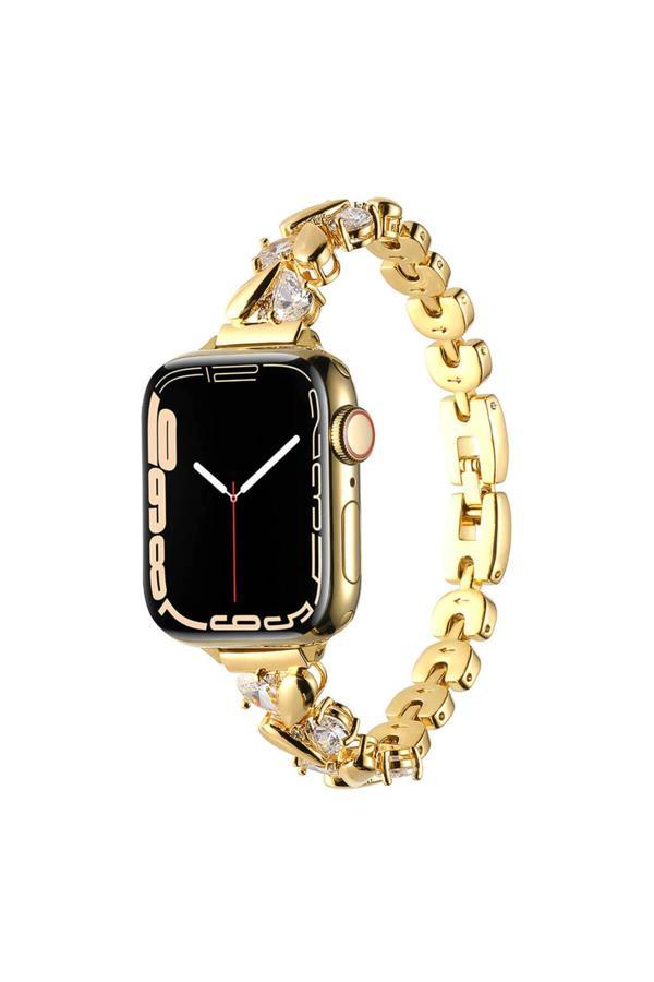 Kılıftech Watch 44Mm Clo- Krd-103 Metal Kordon-Gold - Image 1