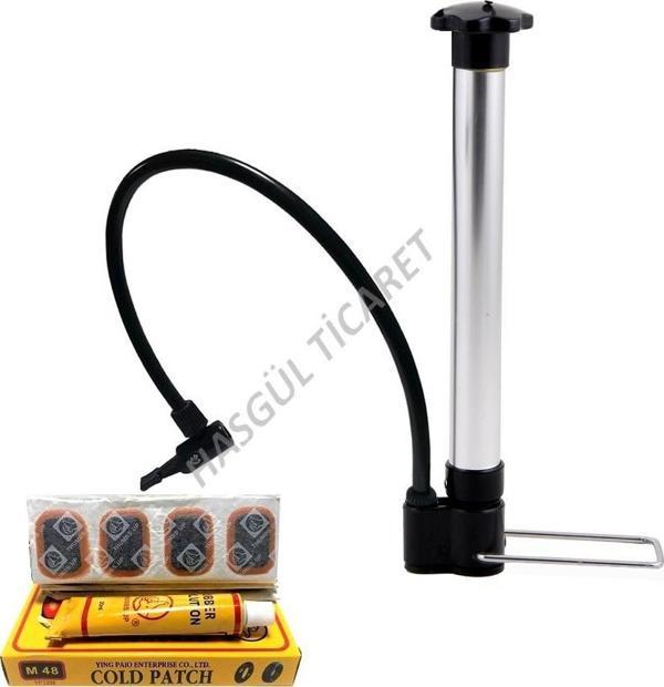 HSGL  BİSİKLET MOTORSİKLET POMPA   ve M48 YAMA SET - Image 1