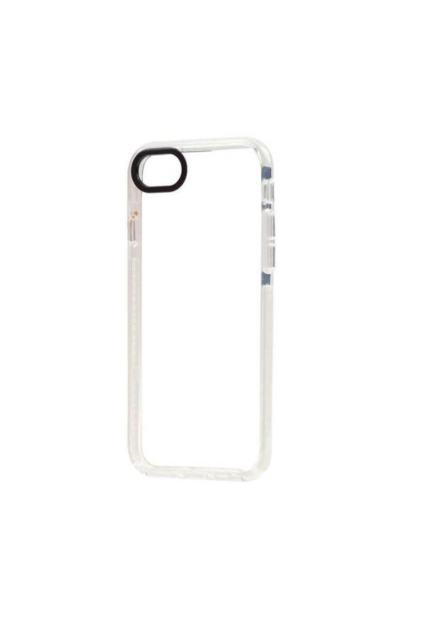 10Line Aksesuar İphone Se 2022 Uyumlu Zore Punto Kılıf-Beyaz - Image 1