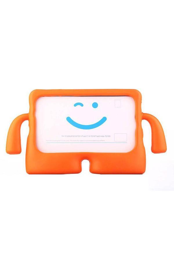 Göktuğ Aksesuar Galaxy Tab A9 Plus Uyumlu Zore İbuy Standlı Tablet Kılıf-Turuncu - Image 1