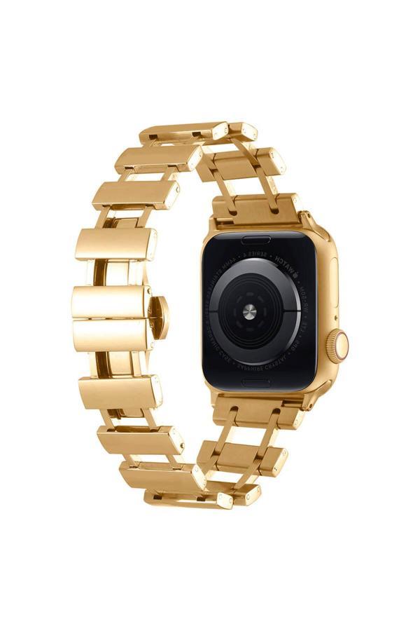 Kılıftech Watch 38Mm Clo- Krd-96 Metal Kordon-Gold - Image 1
