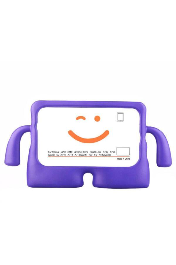 Kılıftech Galaxy Tab S9 Uyumlu Zore İbuy Standlı Tablet Kılıf-Mor - Image 1