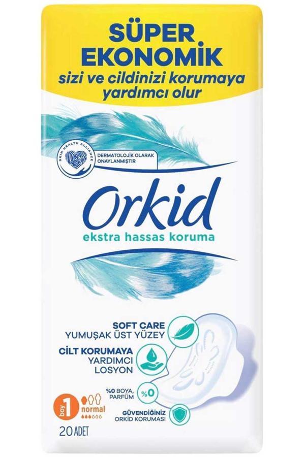Orkid Extra Hassas Hijyenik Ped 1 Beden 20'Li 8001841807171 - Image 1