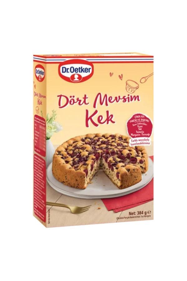 Dr. Oetker Dört Mevsim Kek Çikolata Parçalı Bademli 384 G - Image 1