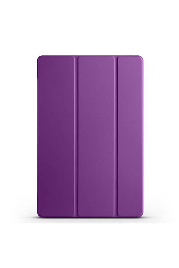 Kılıftech Galaxy Tab S9 Fe Uyumlu Zore Smart Cover Standlı 1-1 Kılıf-Mor - Image 1