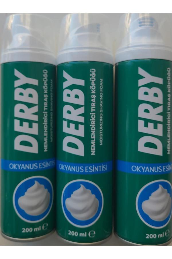 Derby Tıraş Köpüğü 200 Ml Okyanus Esintisi 8690885206448 X 3 Adet - Image 1