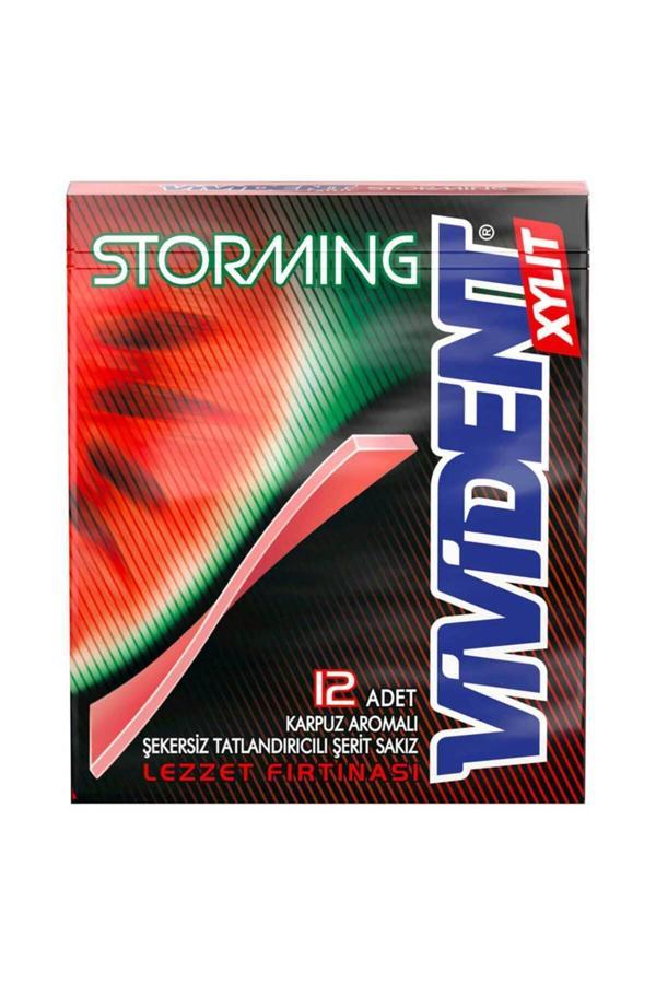 Vivident Storming Karpuz Aromalı Şerit Sakız 33 Gr - Image 1