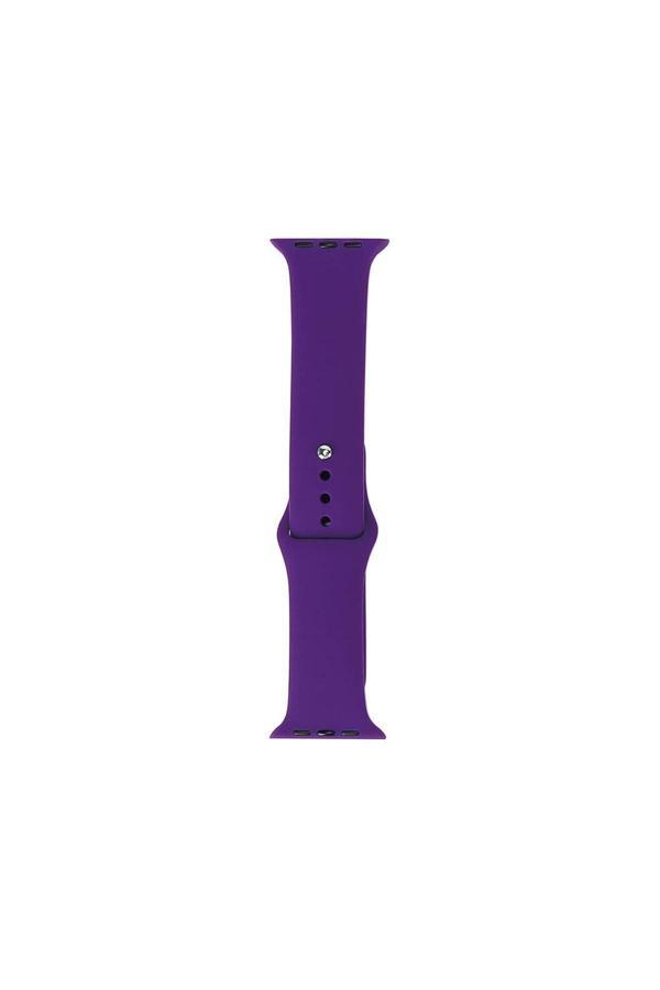 Kılıftech Watch 40Mm Band Serisi Klasik Kordon Silikon Strap Kayış-Derin Mor - Image 1