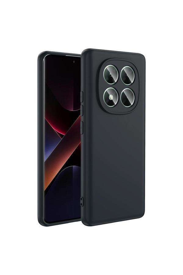 Kılıftech Poco X7 Kılıf Kth Mara Lansman Kapak - Siyah - Image 1