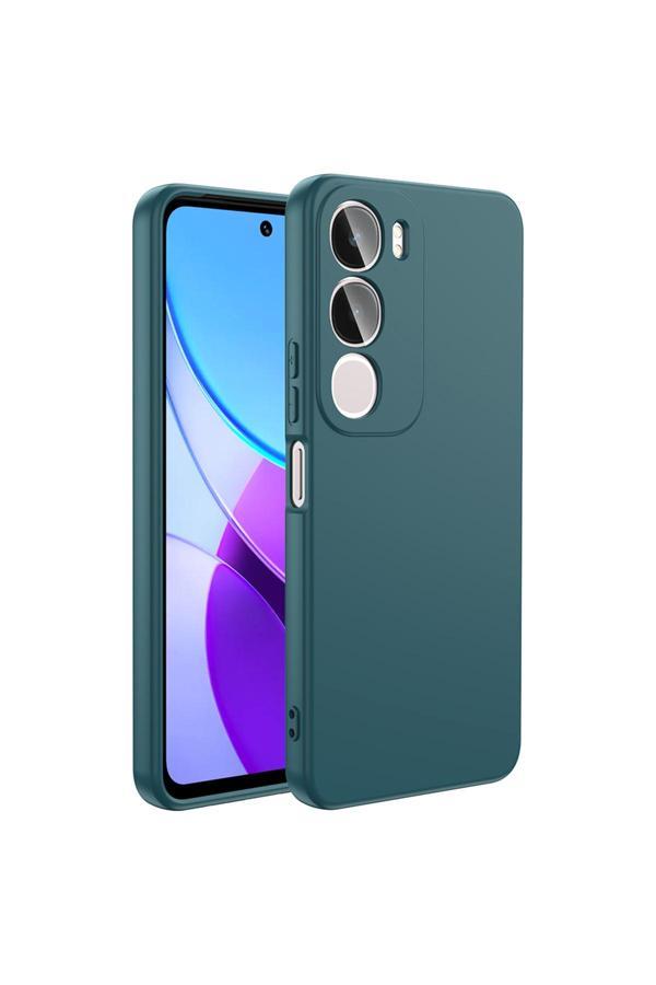 Kılıftech Vivo Y19S Kılıf Kth Mara Lansman Kapak - Koyu Yeşil - Image 1