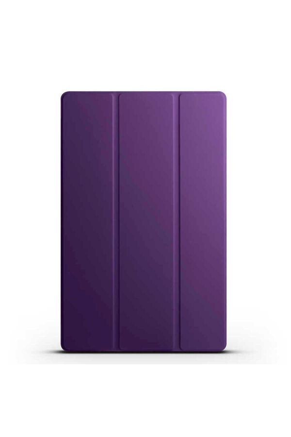 Zeyline Galaxy Tab S10 Plus Zore Smart Cover Standlı 1-1 Kılıf - Mor - Image 1