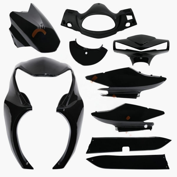 KUBA SPACE PRO KAPORTA SETİ SİYAH BOYALI AKSAM - Image 1