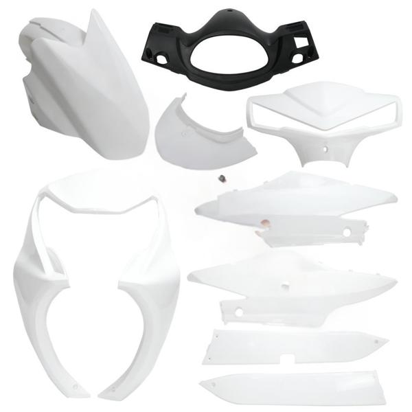 KUBA SPACE PRO KAPORTA SETİ BEYAZ BOYALI AKSAM - Image 1
