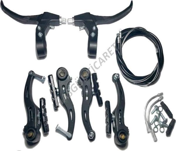 HSGL BİSİKLET FREN TAKIM PLASTİK  KOMPLE SET - Image 1