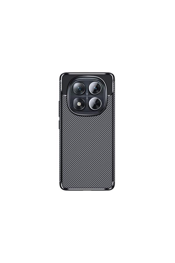 Kılıftech Xiaomi Redmi Note 14 Pro Plus Kılıf Zore Negro Silikon Kapak - Siyah - Image 1