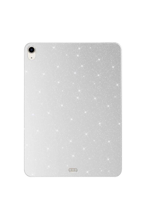 Kılıftech Apple İpad Air 10.9 2022 (5 Nesil) Simli Parlak Görünümlü Uyumlu Zore Tablet Koton Kılıf-Gümüş - Image 1