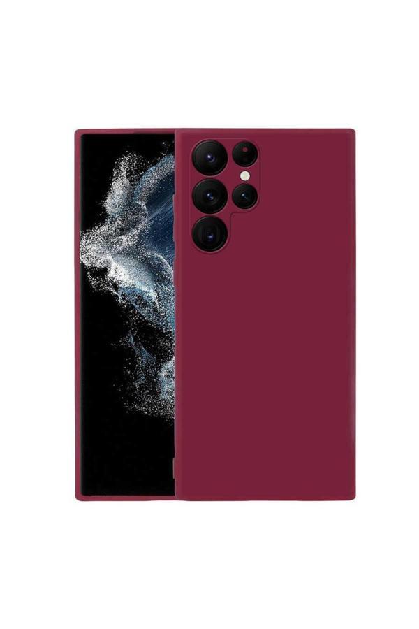 Zore Galaxy S22 Ultra Uyumlu Mara Lansman Kılıf-Koyu Mor - Image 1