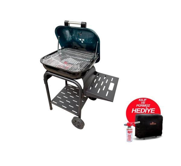 Grill Cup Garden Kömürlü Mangal  Yeşil - Image 1