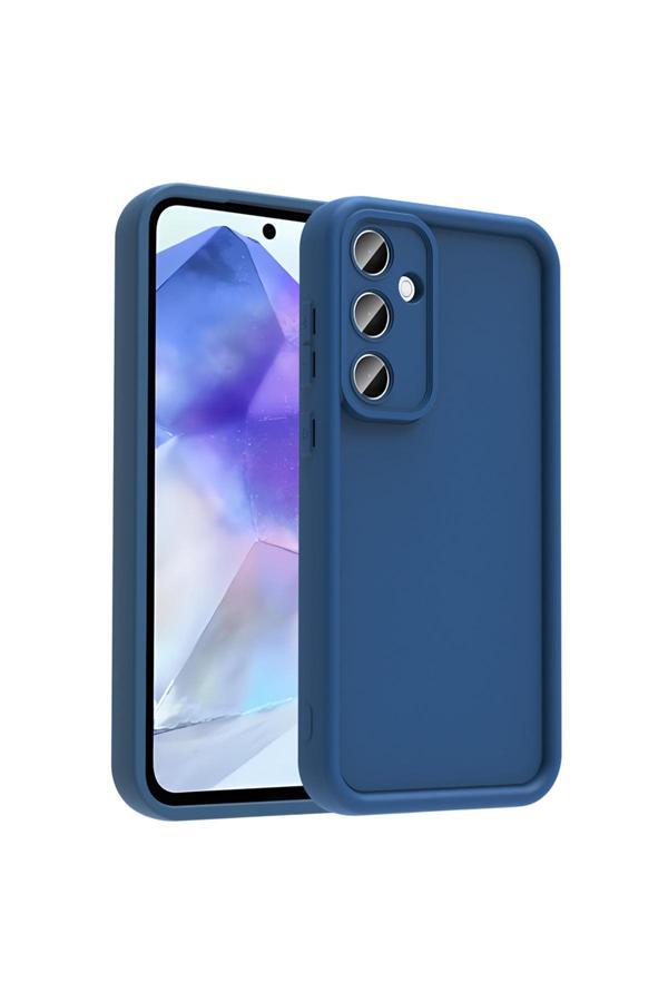 Fzd Global Galaxy A56 Kılıf Kamera Korumalı Fzd Ananas Kapak - Koyu Yeşil - Image 1