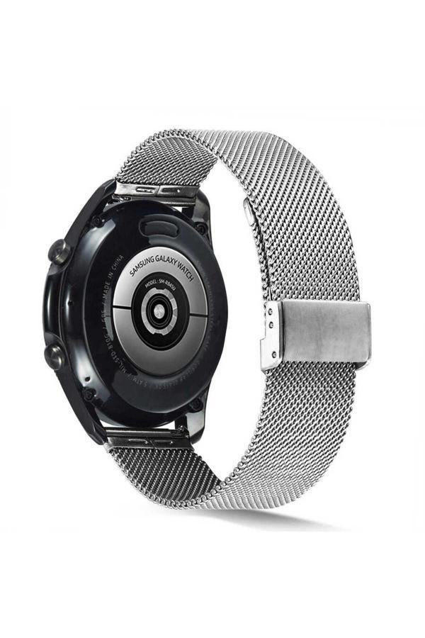 Fly Gifts Huawei Watch Gt 3 46Mm Uyumlu Krd-45 Metal Zore Kordon-Gümüş - Image 1