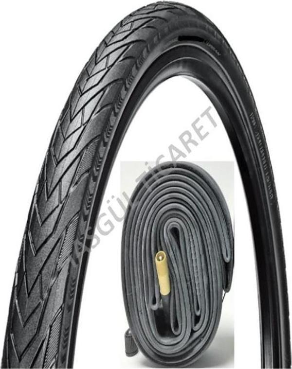 HSGL BİSİKLET İÇ DIŞ LASTİK SET YOL BİSİKLETİ  28  700/38  - Image 1