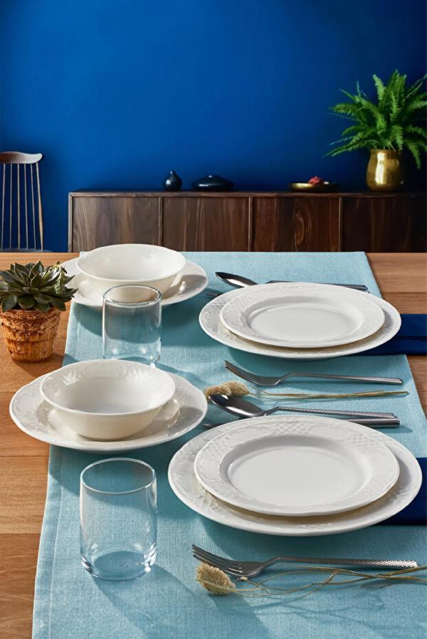 Güral Porselen Safir 82 Parça Yemek Takımı - Image 1