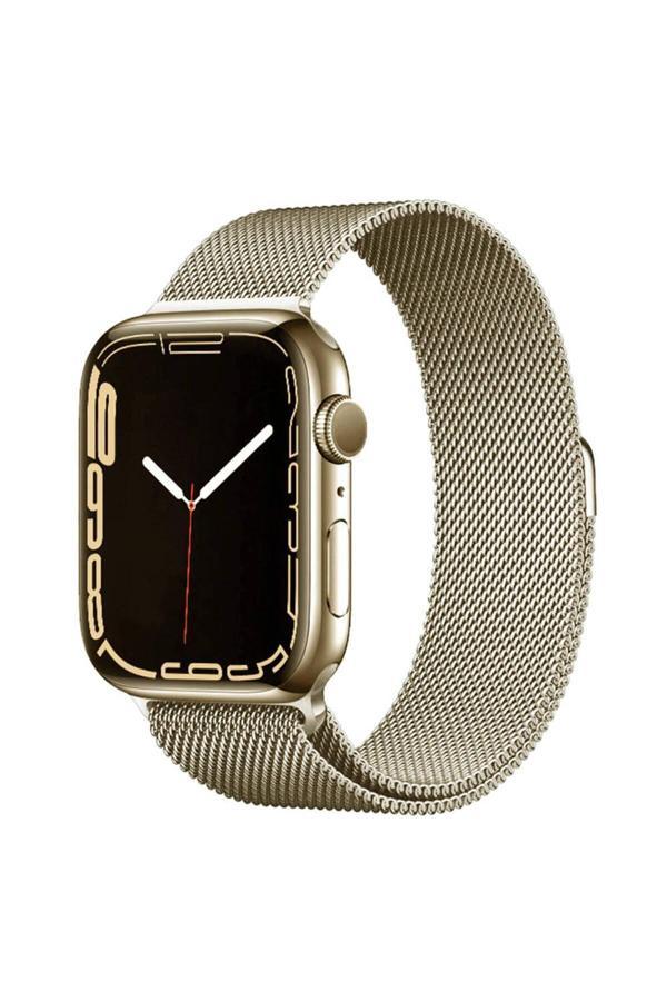 Zore Watch 7 45Mm Pat Band-01 Metal Kordon-Gold - Image 1
