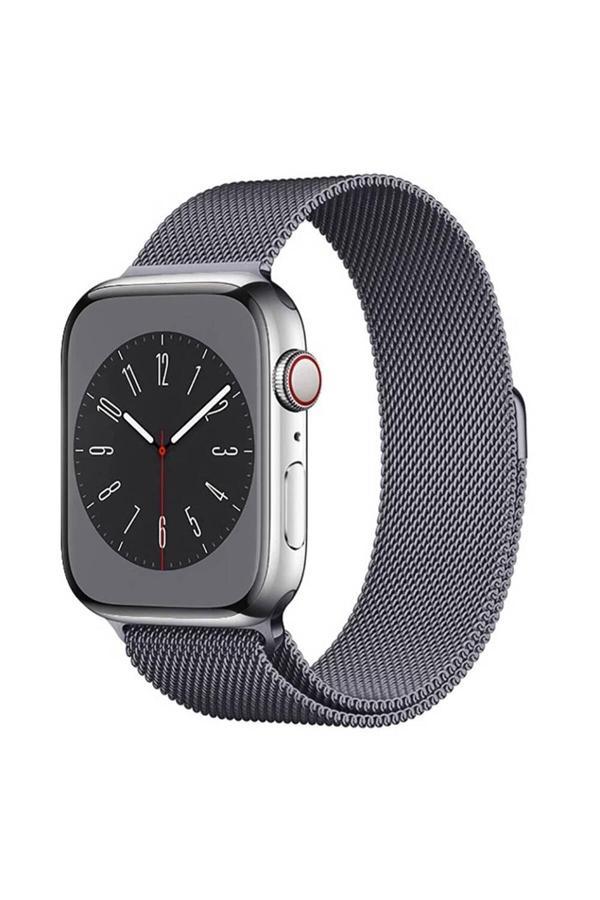 Kılıftech Watch 44Mm Clo Band-01 Metal Kordon-Gri - Image 1