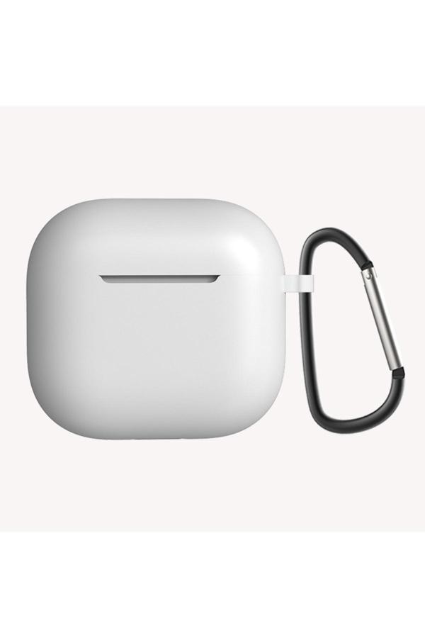 Zore Air-Pods 4 Standart Silikon Kılıf-Beyaz - Image 1