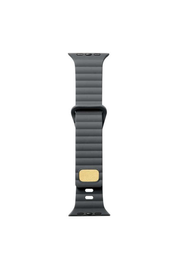 Ardemix Watch 38Mm Uyumlu Krd-73 Uyumlu Zore Kordon-Gri - Image 1