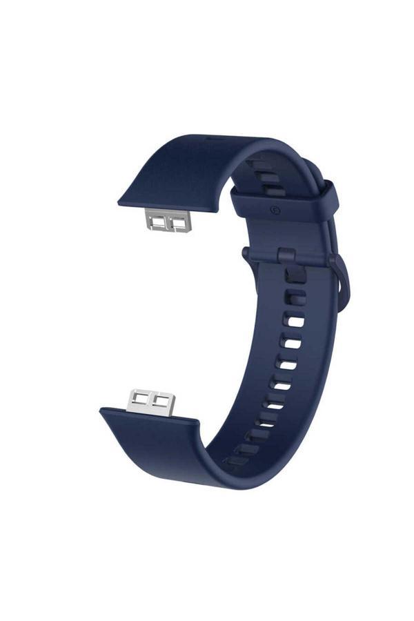 Noir318 Huawei Watch Fit Krd-43 Uyumlu Zore Kordon-Lacivert - Image 1