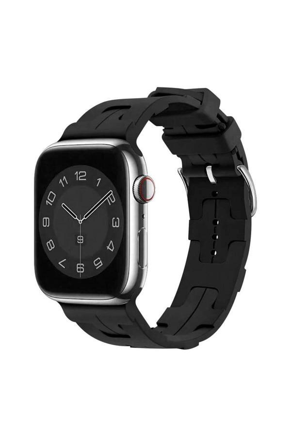 Wenixs Watch 44Mm Krd-92 Uyumlu Zore Kordon-Siyah - Image 1