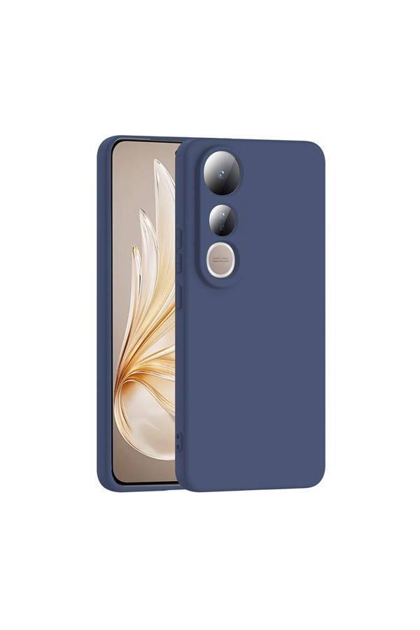 Kılıftech Vivo V50 Lite 4G Kılıf Kth Mara Lansman Kapak - Lacivert - Image 1